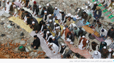 الهند تدمر مسجداً بُني قبل 5 قرون